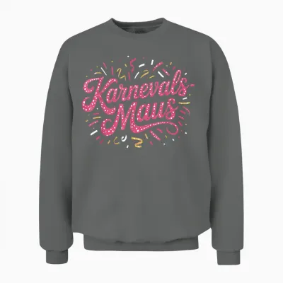 Carnival Mouse Carnival Cologne for Cologne Alaaf Carnival Mouse Unisex Sweatshirt - Graphite Heather