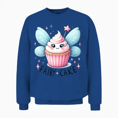 Funny Fairy Cake Unisex Sweatshirt - Royal