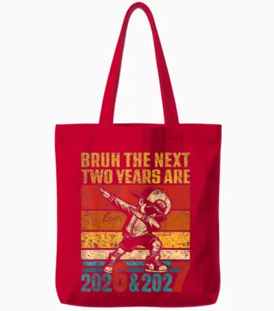 67 Nye 2026 Funny New Year's Eve Party 6 7 Meme Boys Tote Bags - Red