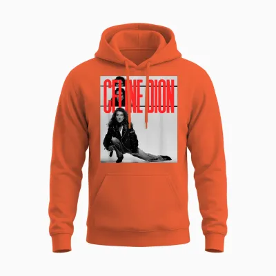 Photo Officielle Du Film Celine Dion Unisex Hoodie - Orange