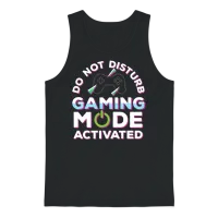 Do Not Disrurb by 88street Unisex Tank Top - Black – 1