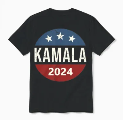 Kamala 2024 Unisex T-Shirt - Black