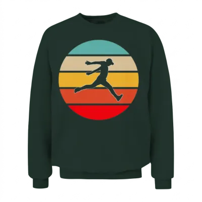 Parkour Retro Unisex Sweatshirt - Forest