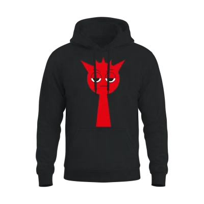 Sprunki Beats Funny Sprunki Team Sprunki Game For Unisex Hoodie - Black
