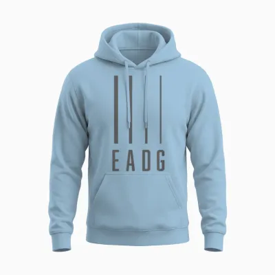 Bass Guitarist/bass Player Gift - Eadg 4 String Unisex Hoodie - Light Blue