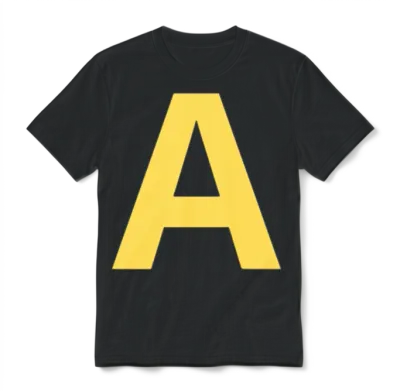 Letter a Funny Chipmunk Group Matching Halloween Unisex T-Shirt - Black