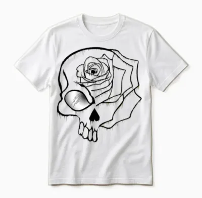 Merch P K Logo Unisex T-Shirt - White