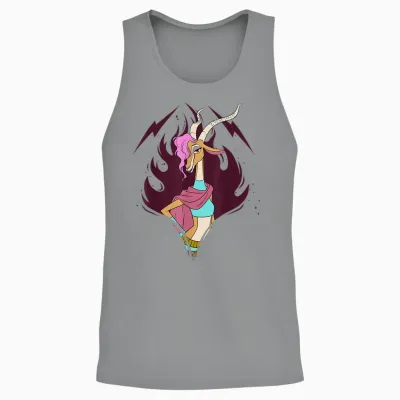 Disney Zootopia 2 Gazelle Big Face Halloween Costume Unisex Tank Top - Sport Grey