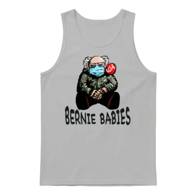 Bernie Babies Unisex Tank Top - Ash