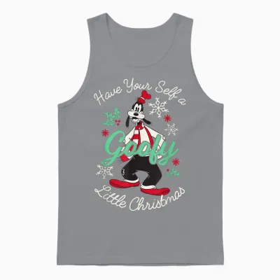 Disney Mickey and Friends Christmas Have a Goofy Christmas Unisex Tank Top - Sport Grey