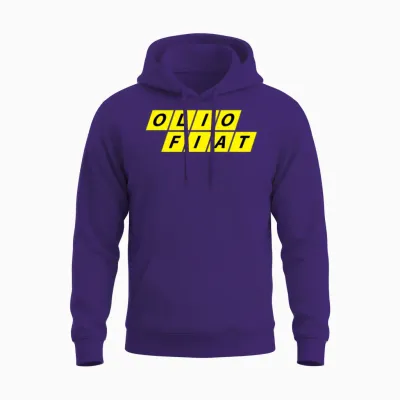 Olio Fiat Unisex Hoodie - Purple