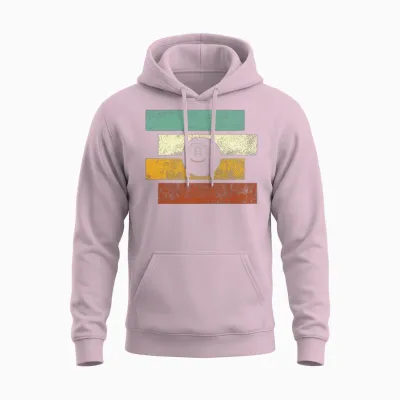 Billiards Retro Unisex Hoodie - Light Pink