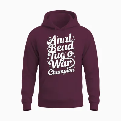 Embarrassing Shirt Naughty Funny Inappropriate Adult Humor Unisex Hoodie - Maroon