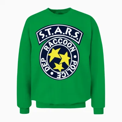 Resident Evil Stars Unisex Sweatshirt - Irish Green