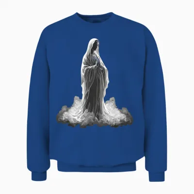 The Blessed Virgin Mary Unisex Sweatshirt - Royal