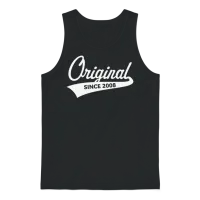 Original Since 2008 (year of Birth, Birthday / W) Unisex Tank Top - Black – 1