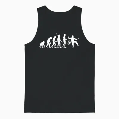Evolution Tai Chi - Tai-Ji Qigong Quigong Tai Chi Chuan T-Shirt, Black Unisex Tank Top - Black