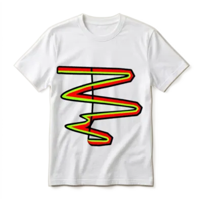 Retro Snake Unisex T-Shirt - White
