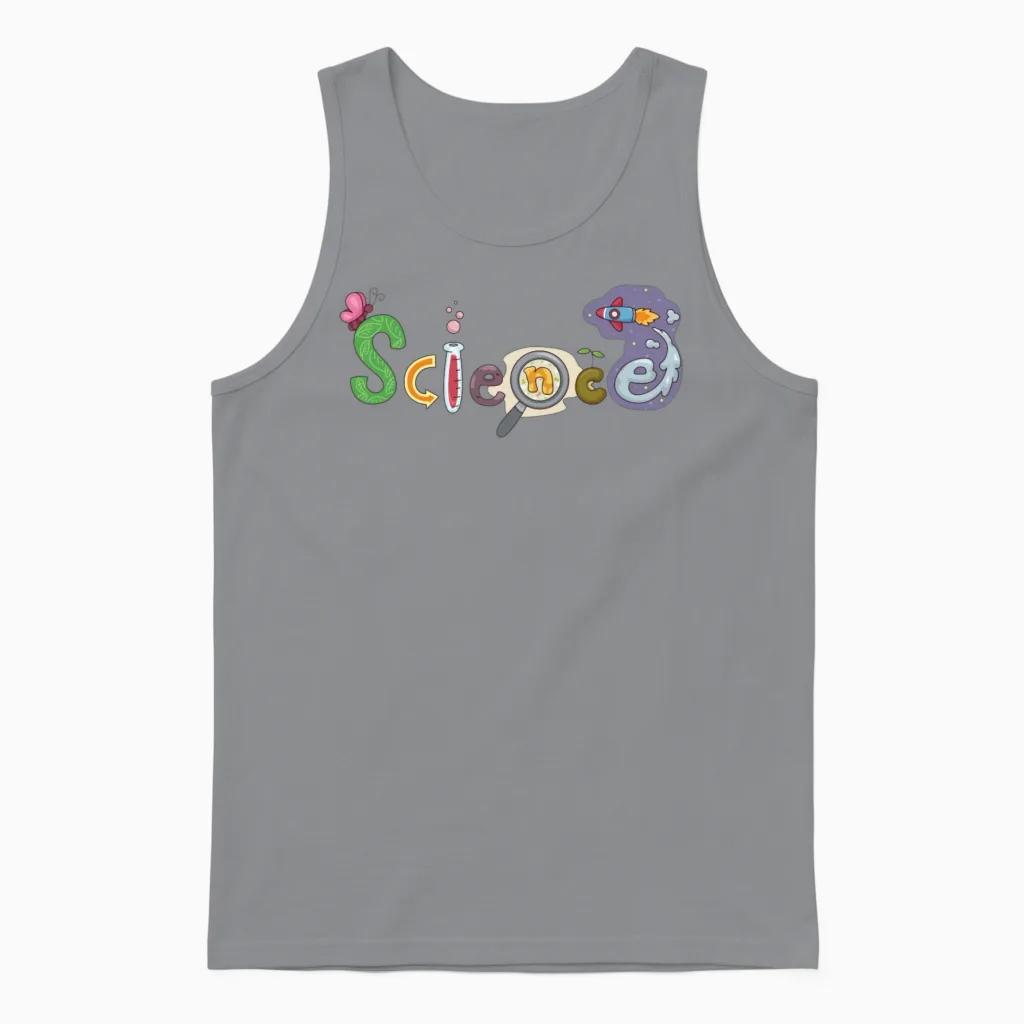 Xkcd Funny Science Unisex Tank Top in Sport Grey