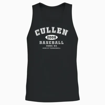 Cullen Baseball Forks Washington, Home of Thunderball Unisex Tank Top - Black
