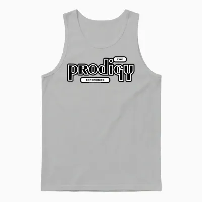 Official the Prodigy Experience Logo Big Beat Electronic Unisex Tank Top - Ash