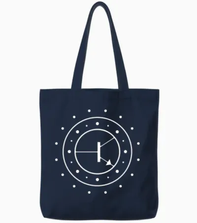 Electrical Engineering Electricity Engineering Tote Bags - Navy
