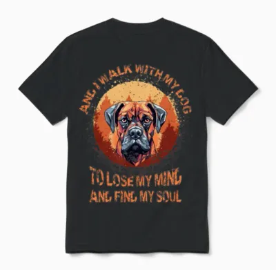 Boxer-Dog-Breeds Funny Sayings Boxer-Dog Unisex T-Shirt - Black