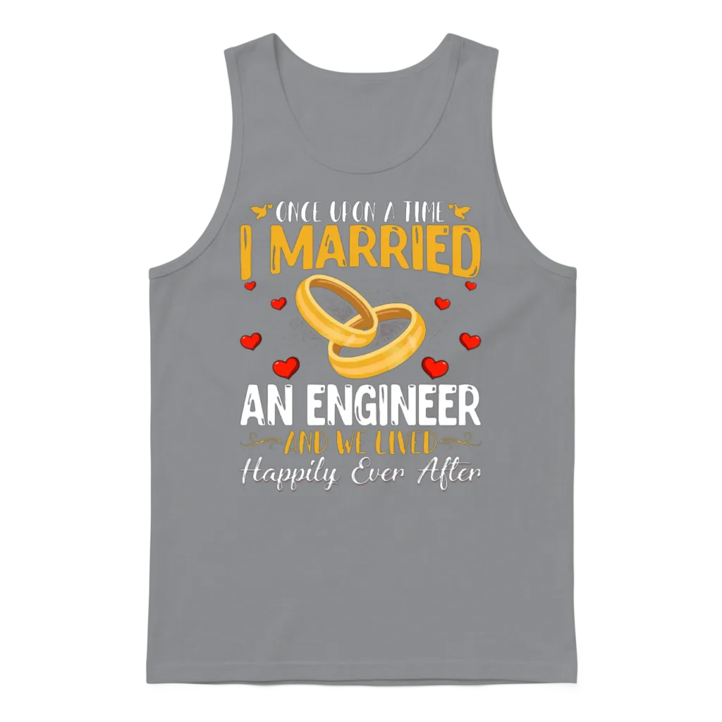 Funny Engineering Husband and Wife- Funny Engineer Unisex Tank Top - Sport Grey