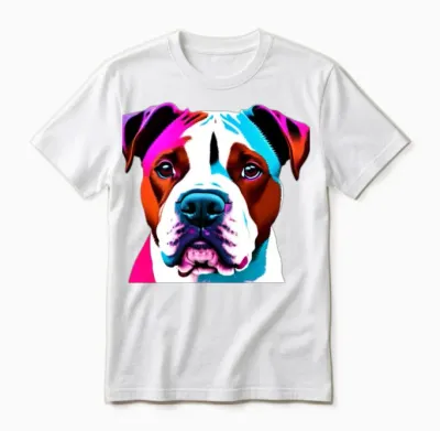 Dog Chien Unisex T-Shirt - White