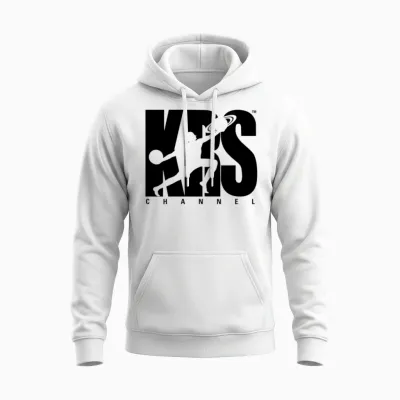 Krschannel Vector Unisex Hoodie - White