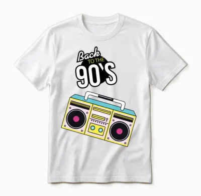 Retro Unisex T-Shirt - White