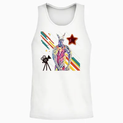 Kangaroo Super Star Unisex Tank Top - White