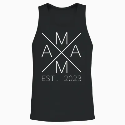 Mama Seit 2023 Mama Est. 2023 Stolze Mama 2023 Unisex Tank Top - Black