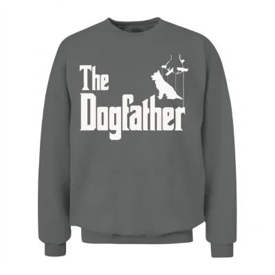 Dog Father Dog Friend Cute Unisex Sweatshirt - Graphite Heather