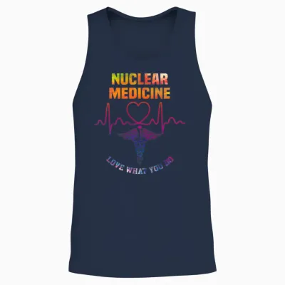 Nuclear Medicine - Love What You Do Unisex Tank Top - Navy