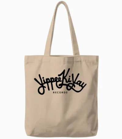 Yippee Ki Yay Records Tote Bags - Natural