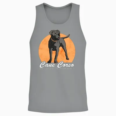 Cane Corso the Coolest Dog Dogs Owner Unisex Tank Top - Sport Grey