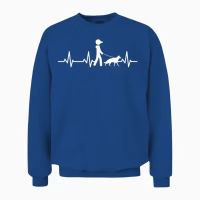Dog Drawing Unisex Sweatshirt - Royal