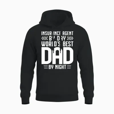 Funny Broker Unisex Hoodie - Black