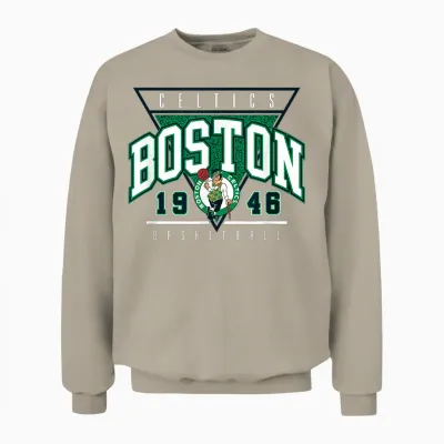 Offizieller Nba Boston Celtics Ball Unisex Sweatshirt - Sand