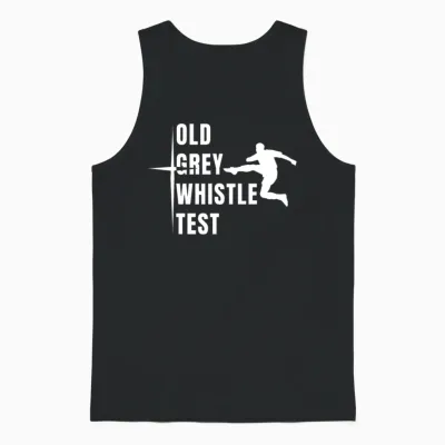 Old Grey Whistle Test Unisex Tank Top - Black