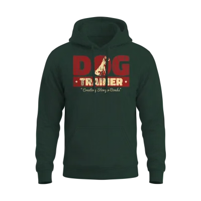 Dog Trainer Unisex Hoodie - Forest