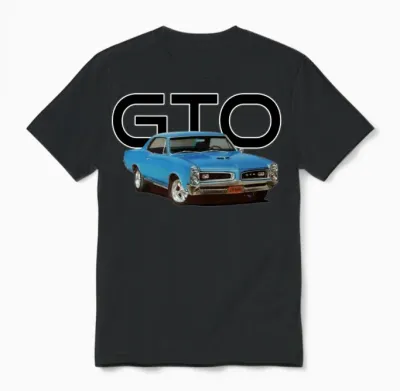 Gto Pontiac Unisex T-Shirt - Black