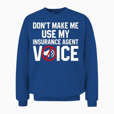 Funny Broker Unisex Sweatshirt - Royal