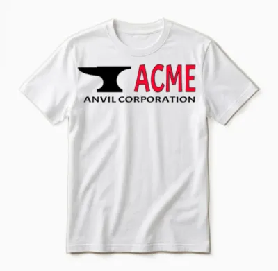Acme Anvil Corporation Unisex T-Shirt - White