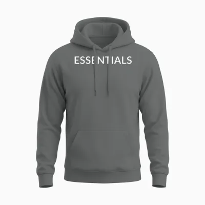 Essentials Unisex Hoodie - Graphite Heather