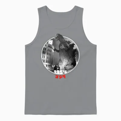 Godzilla 1954 Icons of Toho Unisex Tank Top - Sport Grey