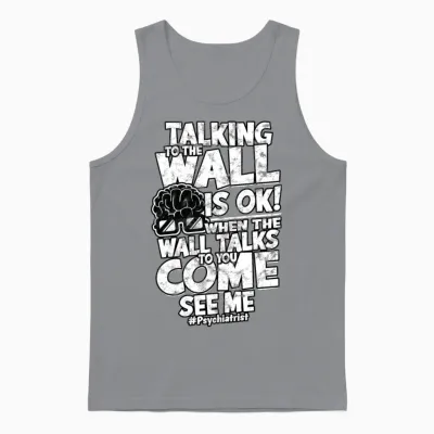 Psychiatrist Psychology Therapist Psychologist Unisex Tank Top - Sport Grey