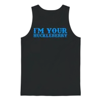 I'm Your Huckleberry Unisex Tank Top - Black – 1
