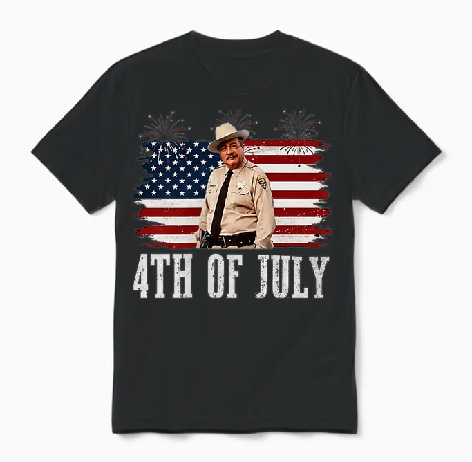 Happy 4th of July to All You Sumbitches Unisex T-Shirt in Black